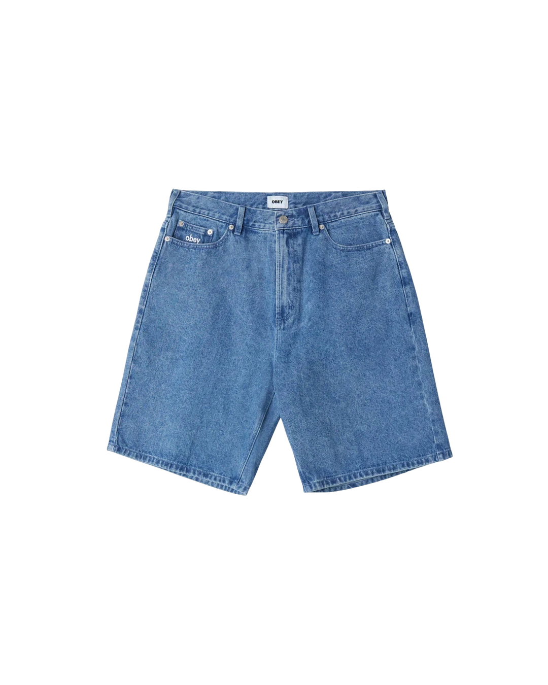 BIGWIG BAGGY DENIM SHORT LIGHT INDIGO