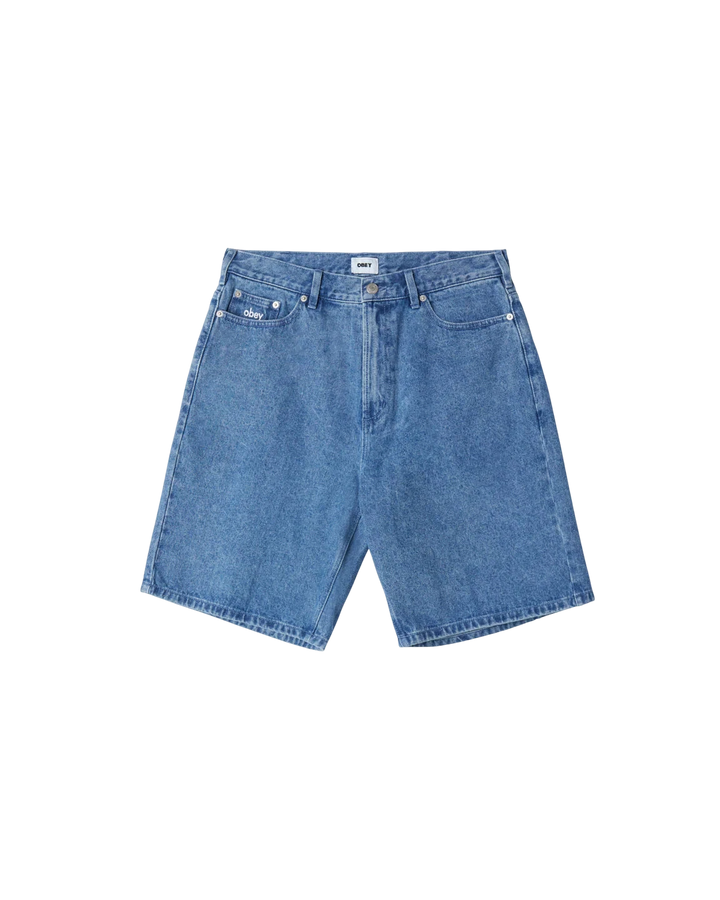 BIGWIG BAGGY DENIM SHORT LIGHT INDIGO