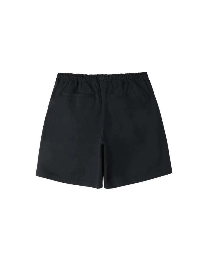 EASY RELAXED TWILL SHORT BLACK