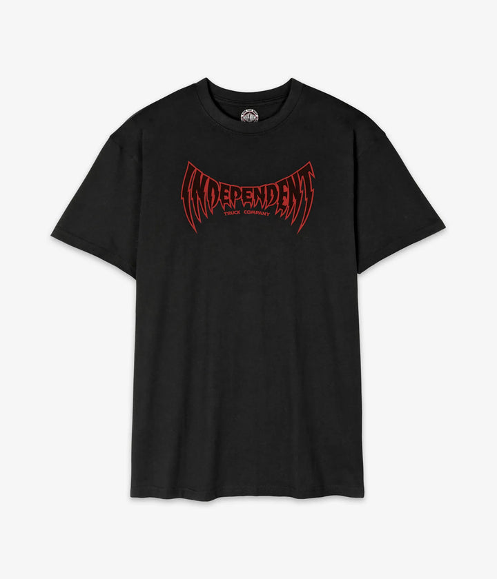VOLTAGE SPAN TEE BLACK