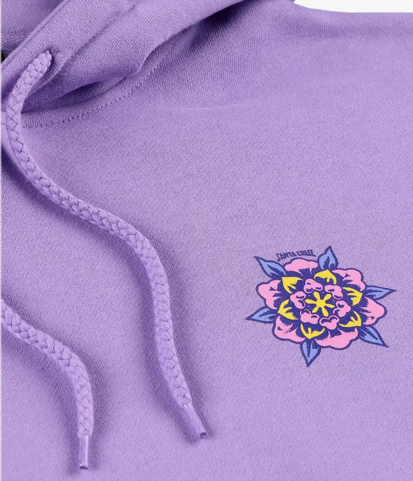 WOMEN HEART SET HOODIE META MAUVE