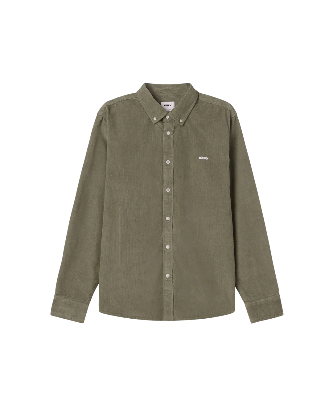 GRAFTON CORD WOVEN SHIRT LAUREL WREATH