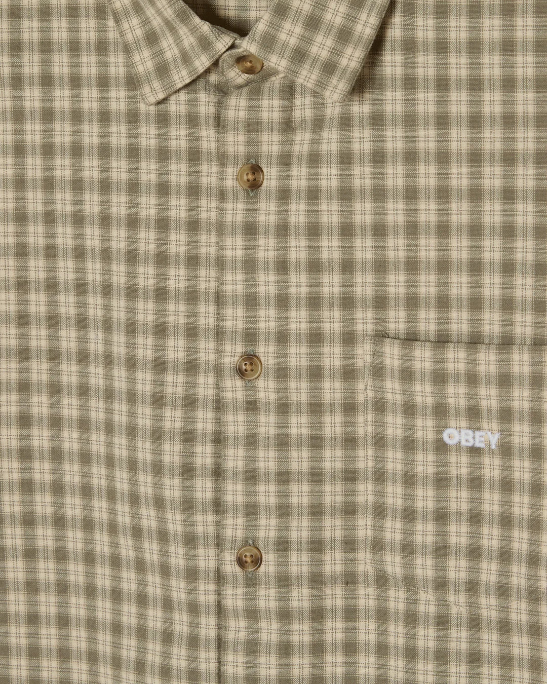 BIGWIG AXEL WOVEN SHIRT BEIGE