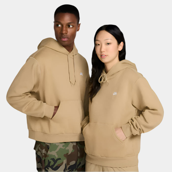 ESSENTIALS FLEECE HOODIE PARACHUTE BEIGE