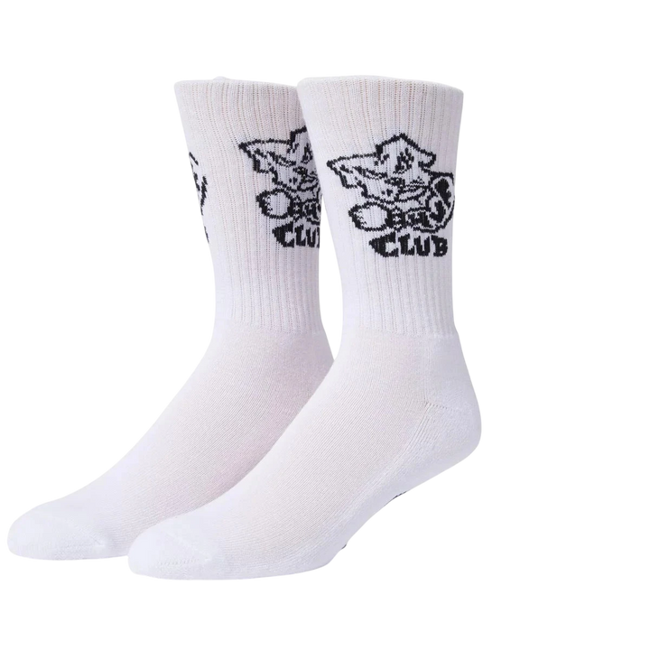 CLUB CREW SOCK WHITE