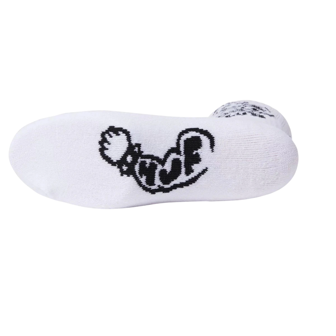 CLUB CREW SOCK WHITE