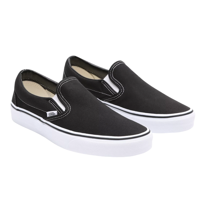 SLIP-ON BLACK/WHITE