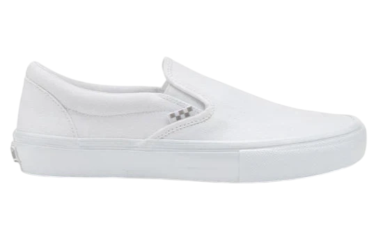 SKATE SLIP-ON TRUE WHITE