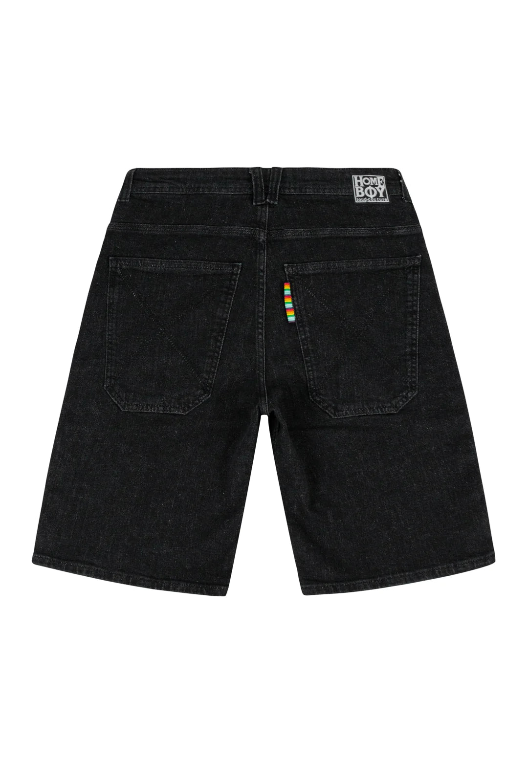 X-TRA BAGGY SHORT WASHED BLACK
