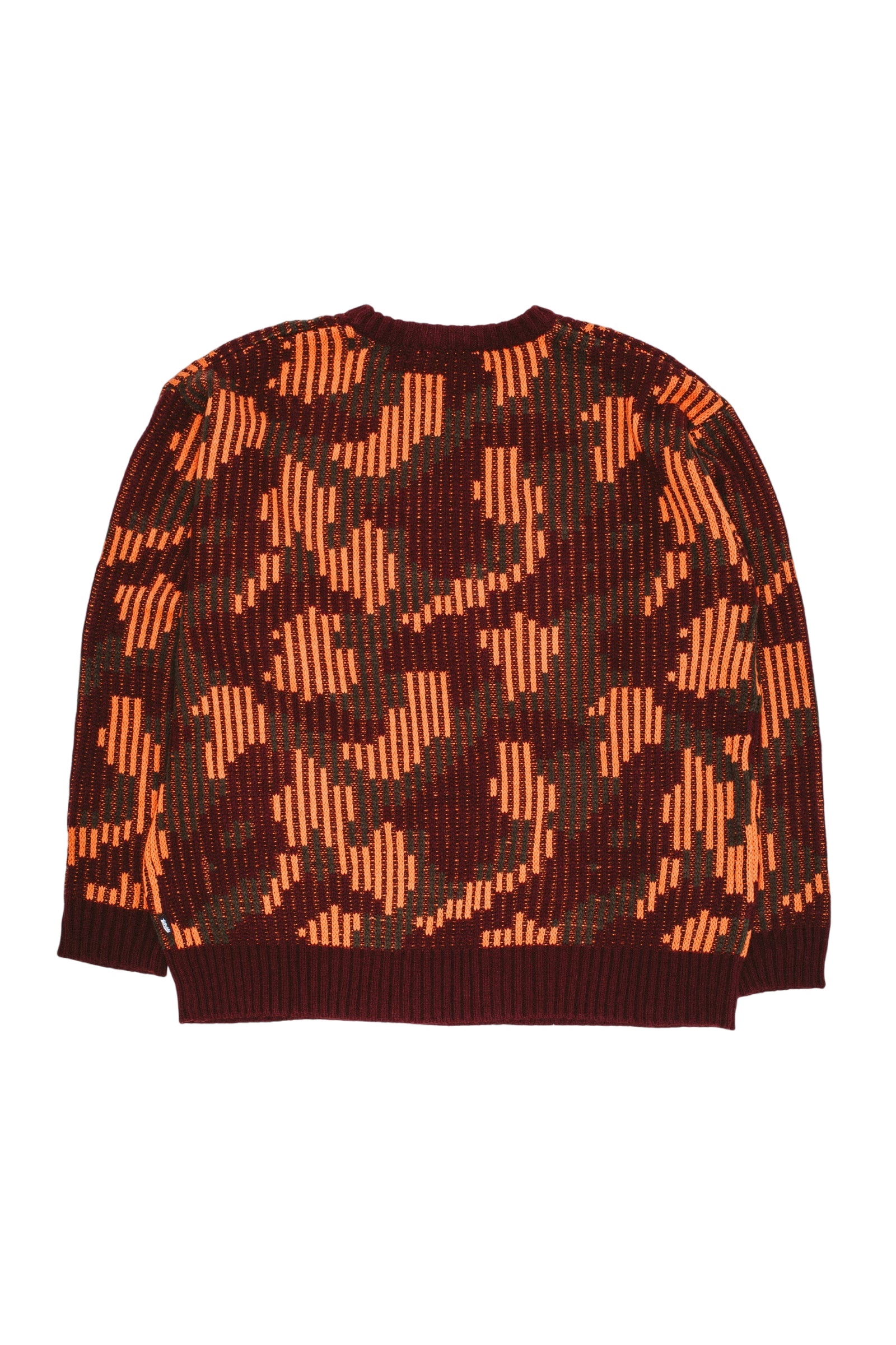 CAMO SWEATER ORANGE CAMO