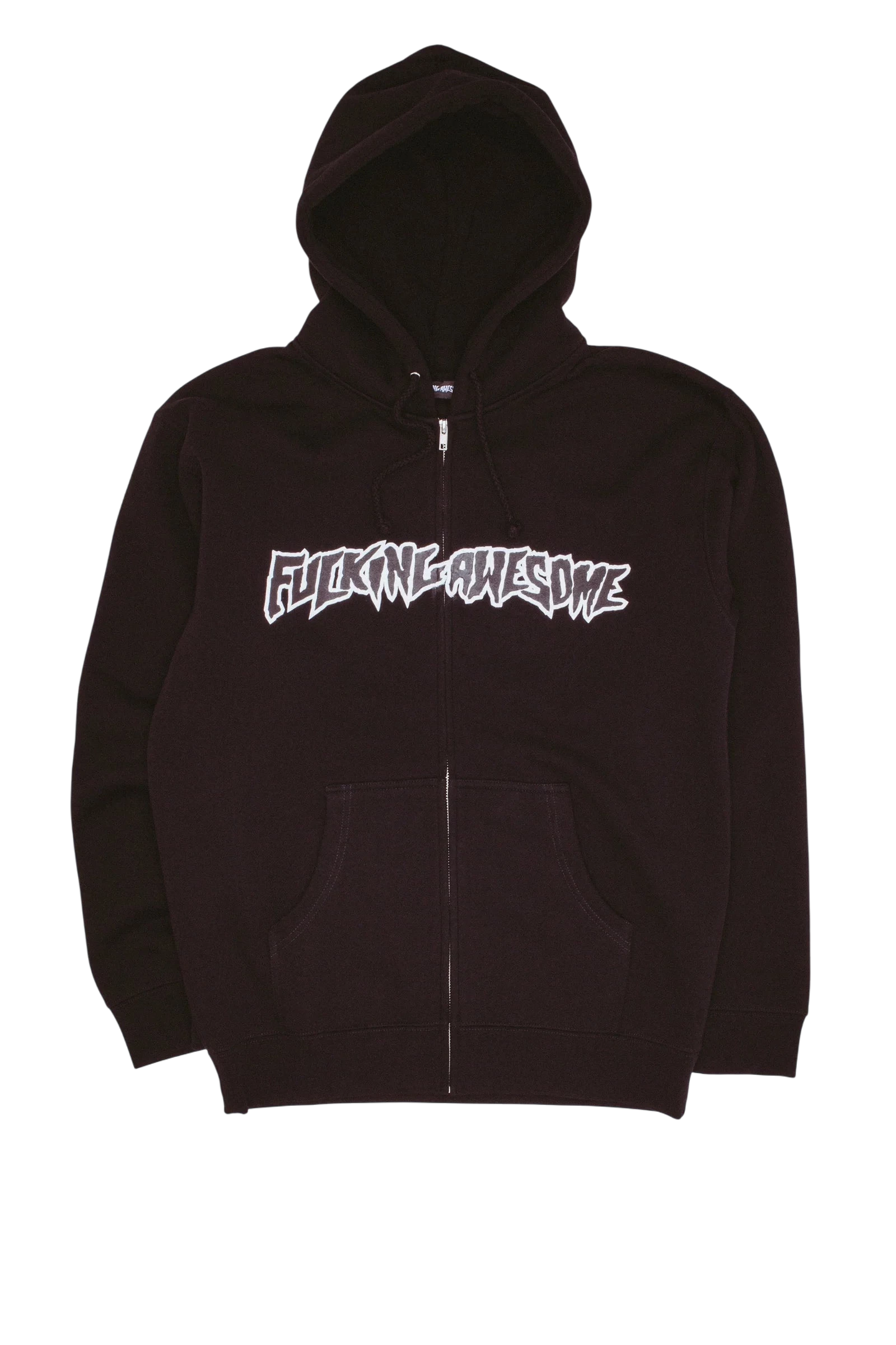 STAMP LOGO ZIP HOODIE