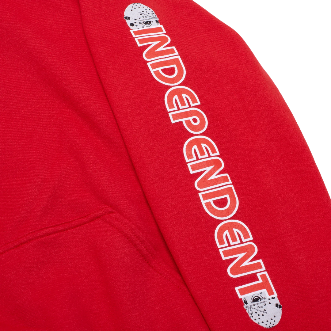 HALF MASK INDY HOODIE RED