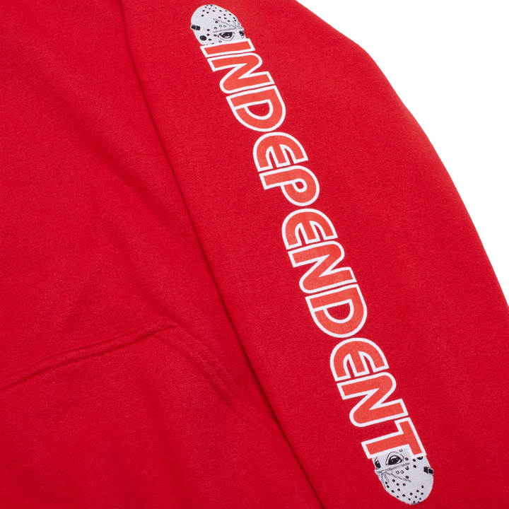 HALF MASK INDY HOODIE RED