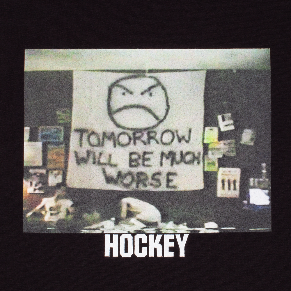 MUCH WORSE TEE BLACK