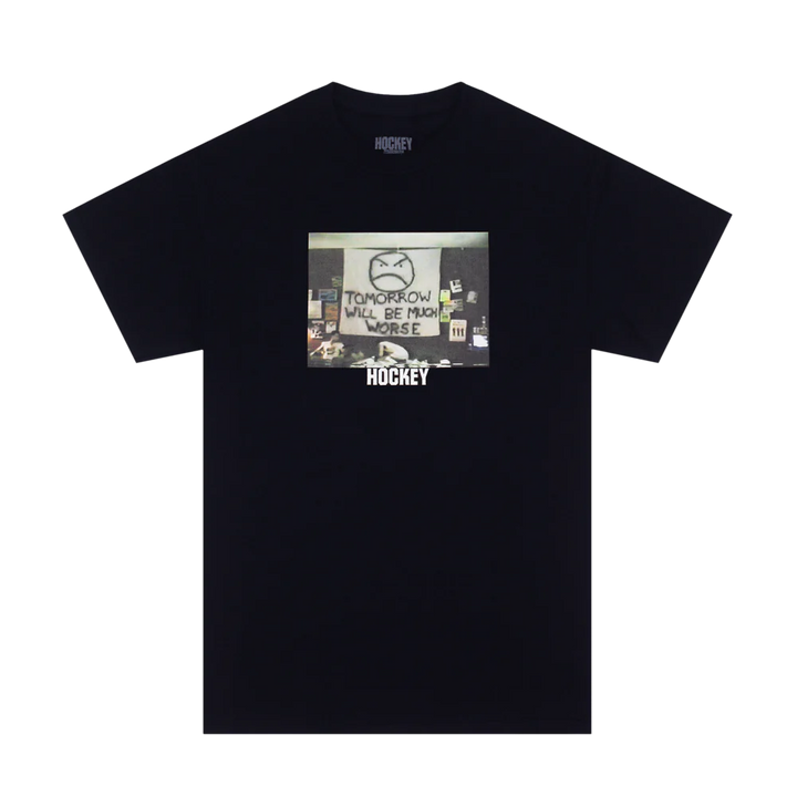 MUCH WORSE TEE BLACK