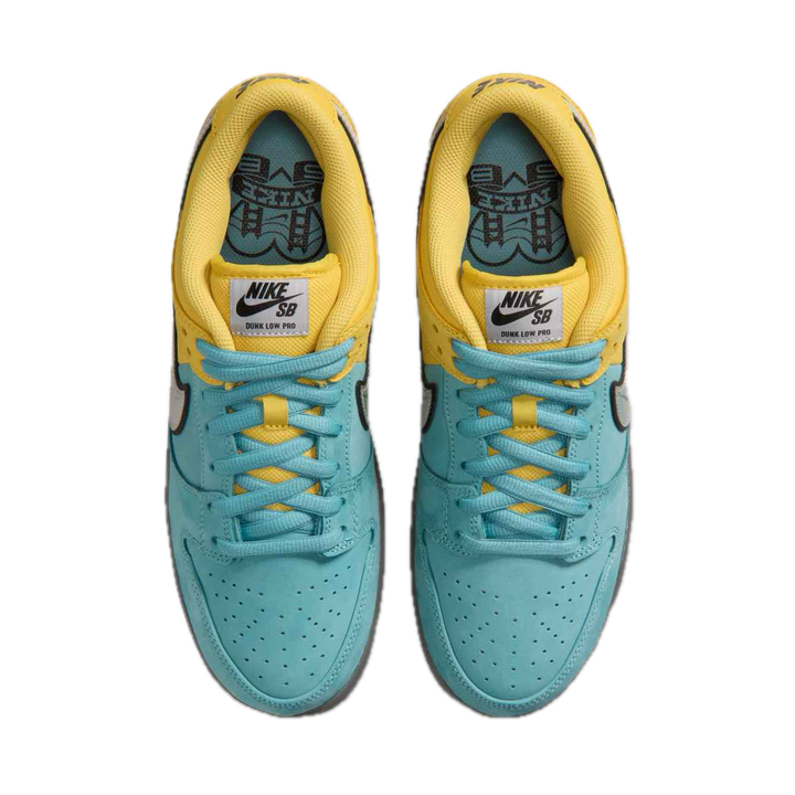 NIKE DUNK SB LOW PRO "MUNI FAST PASS" SNEAKER SKATE SHOE TOP 
