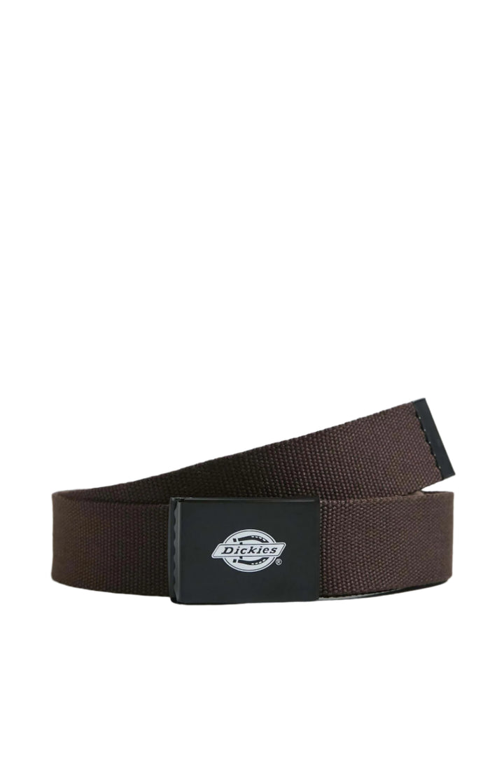 ORCUTT WEBBING BELT DARK BROWN