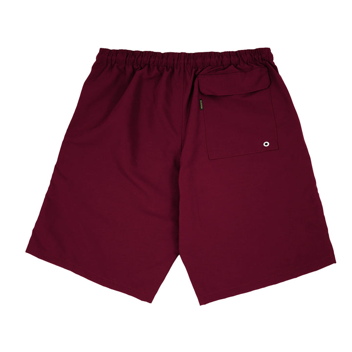 VISION SWIM SHORTS BURGUNDY