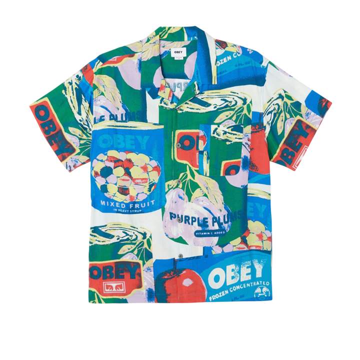 FRUIT CANS SHIRT MULTI