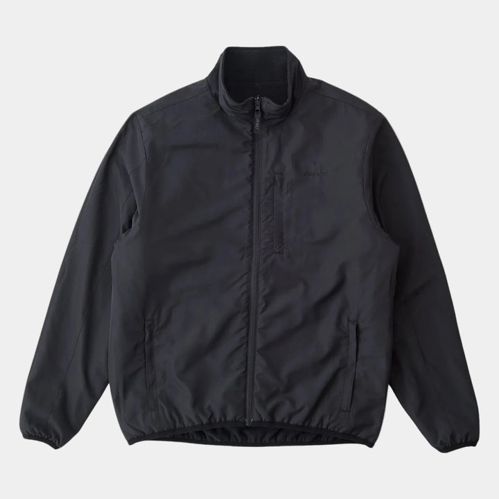 THERMAL FLEECE REVERSIBLE JACKET BLACK