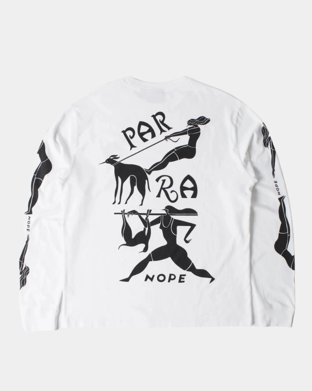 DOG TRAINING LONG SLEEVE TEE WHITE