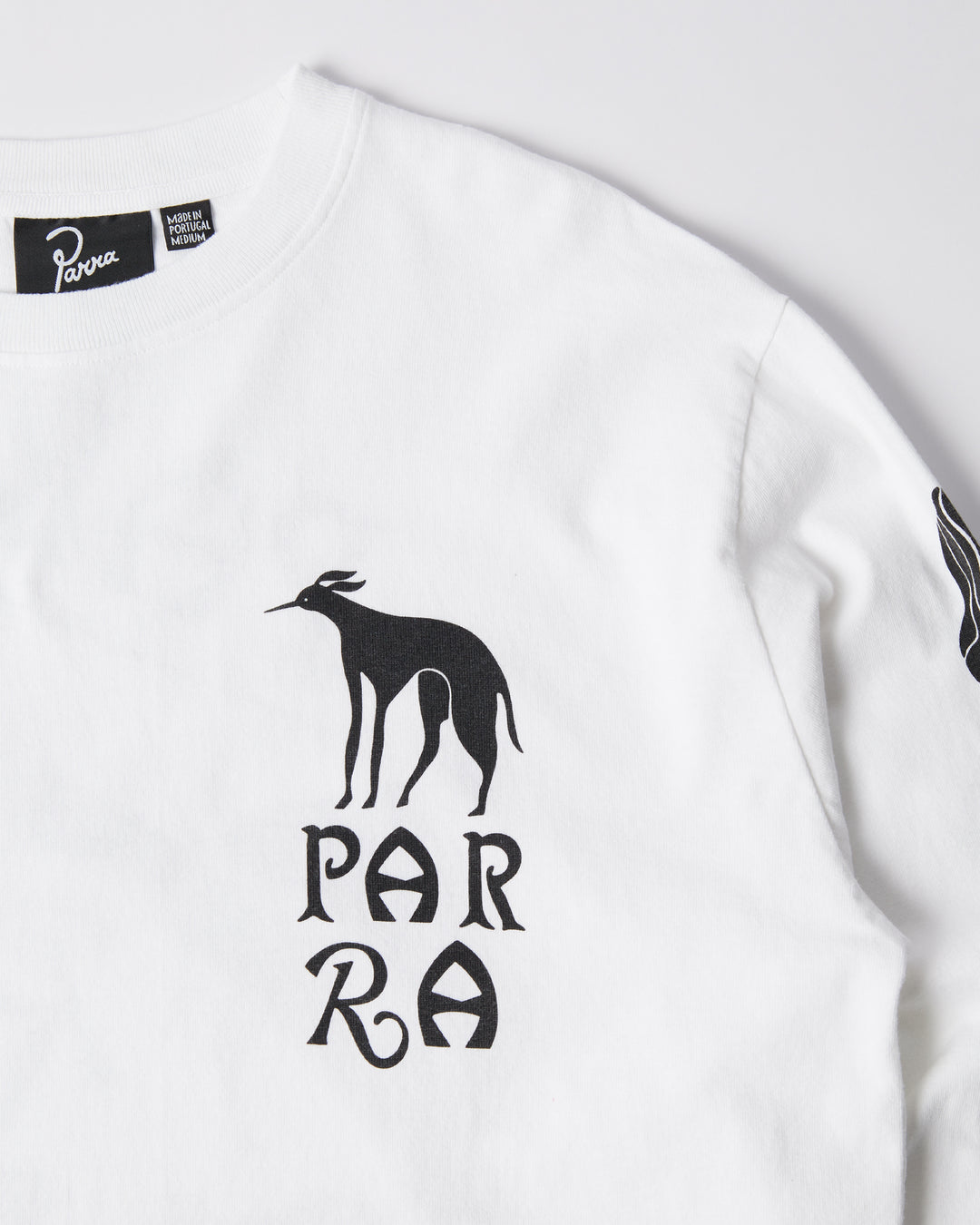 DOG TRAINING LONG SLEEVE TEE WHITE