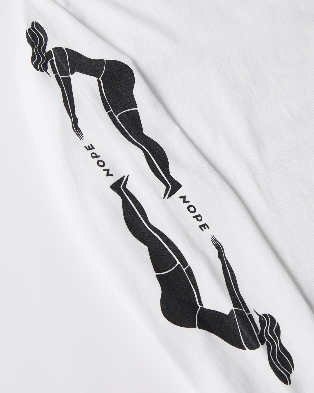 DOG TRAINING LONG SLEEVE TEE WHITE