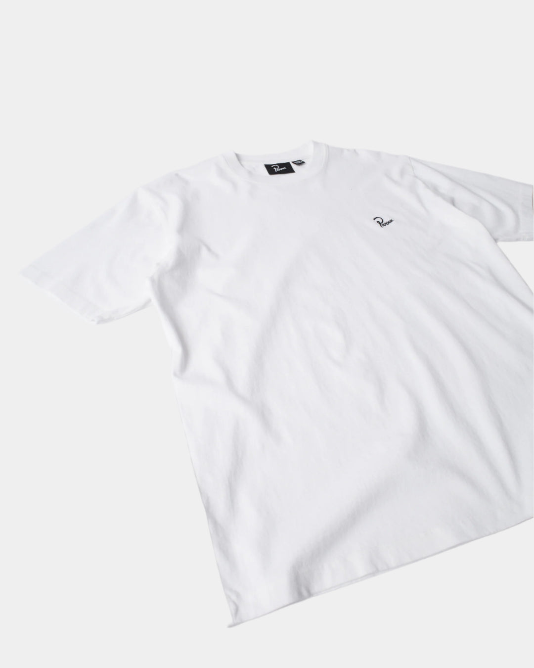 SIGNATURE TEE HEATHER WHITE