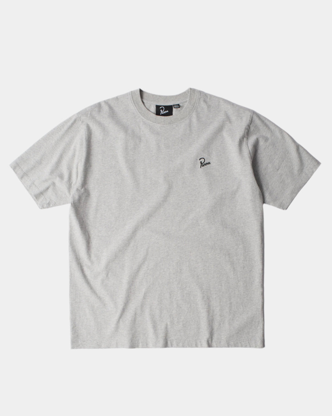 SIGNATURE TEE HEATHER GRAY
