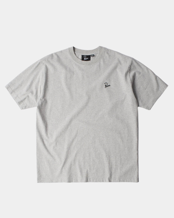SIGNATURE TEE HEATHER GRAY