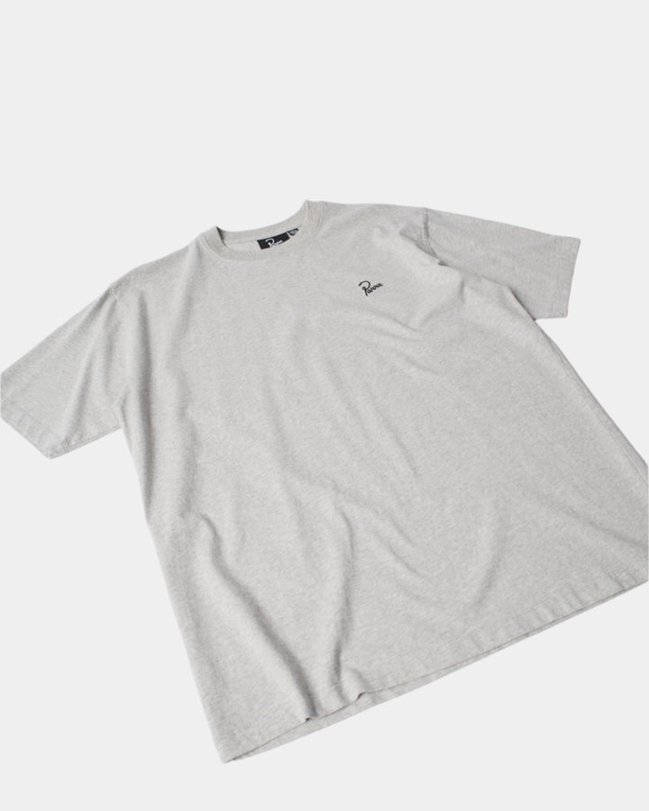 SIGNATURE TEE HEATHER GRAY
