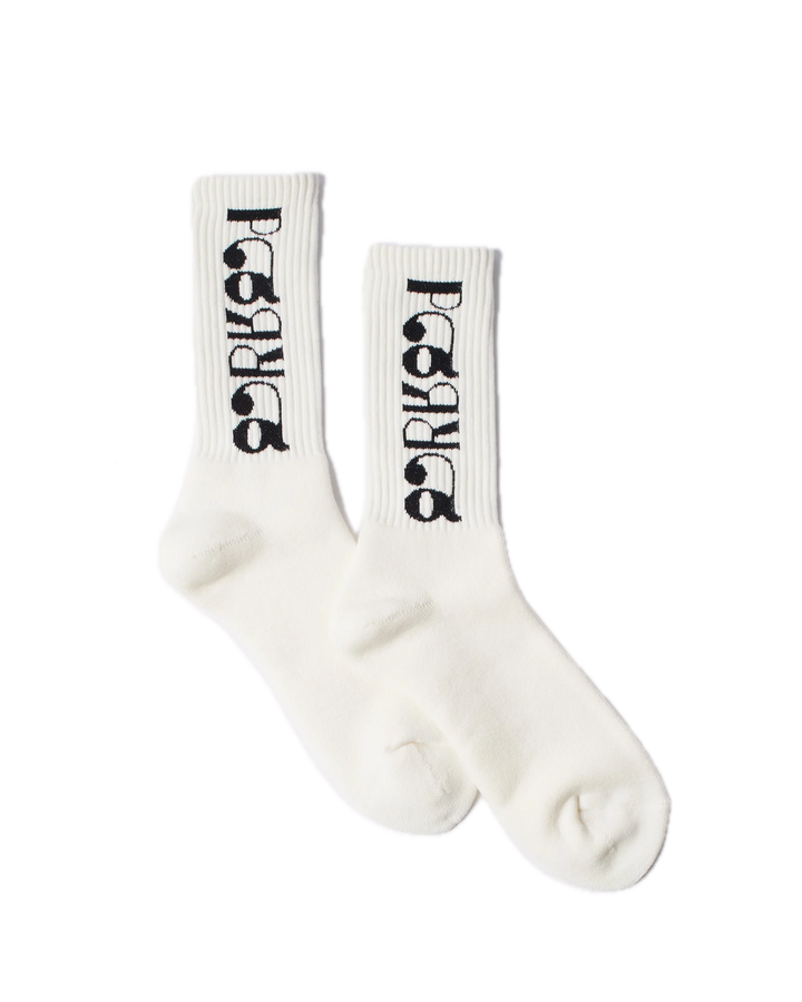 TOKYO LOGO SOCKS WHITE
