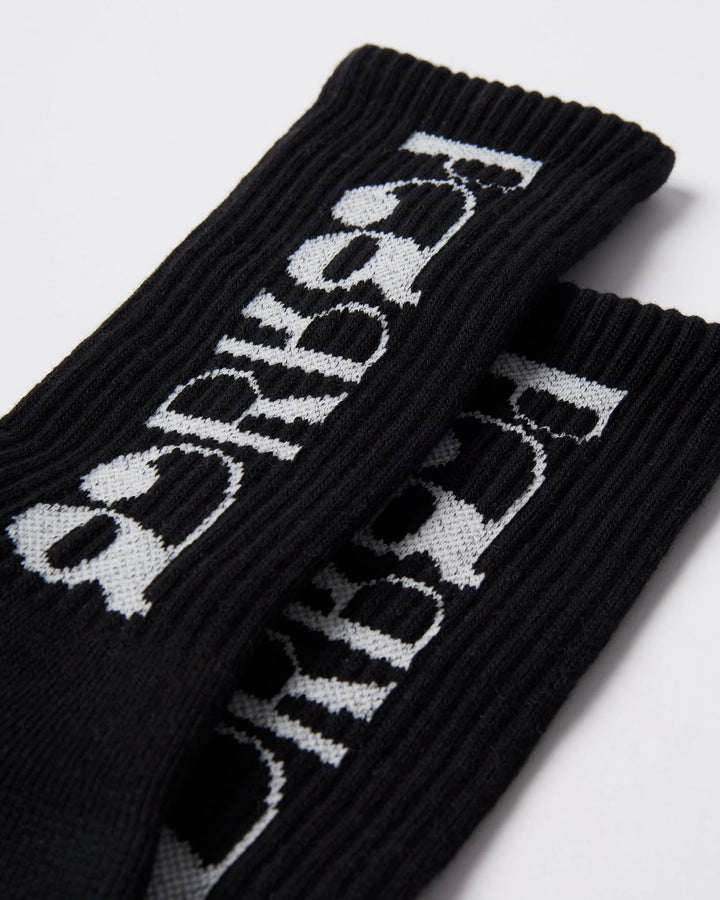 TOKYO LOGO SOCKS BLACK
