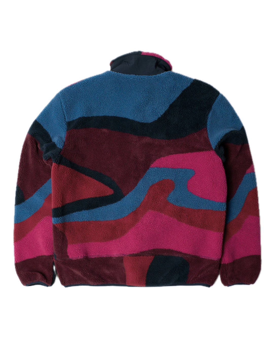 FULL FTP BOOSTER FLEECE JACKET RED