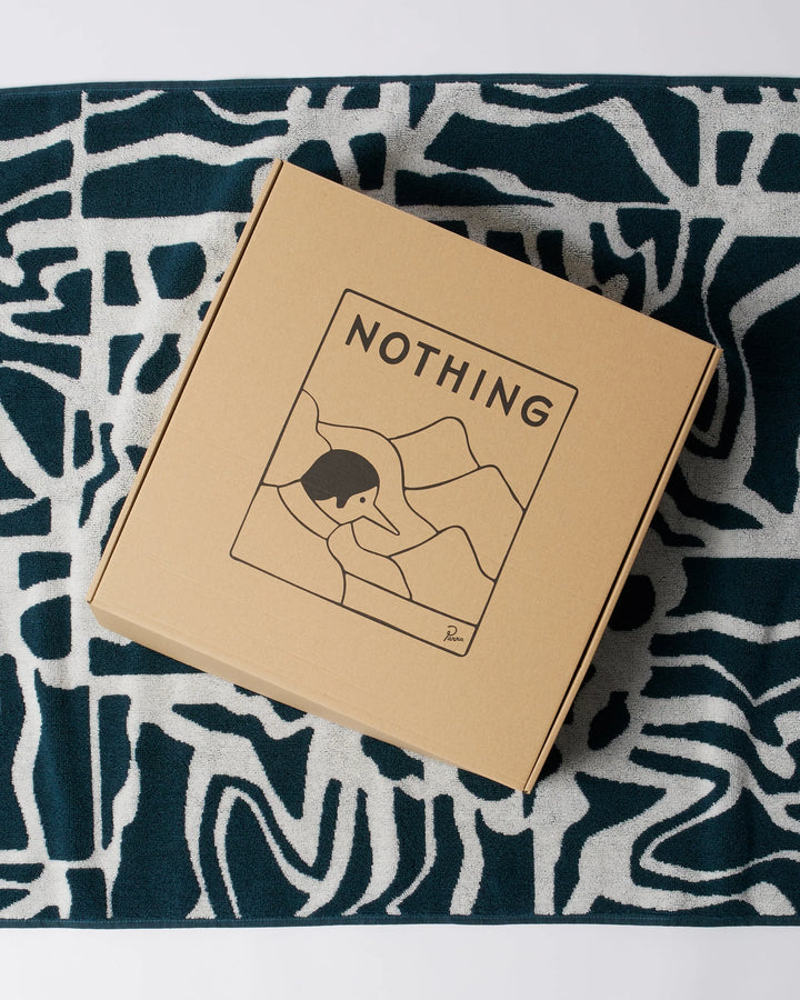 BROKEN FTP BATH TOWEL SET TEAL GREEN