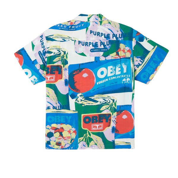 FRUIT CANS SHIRT MULTI