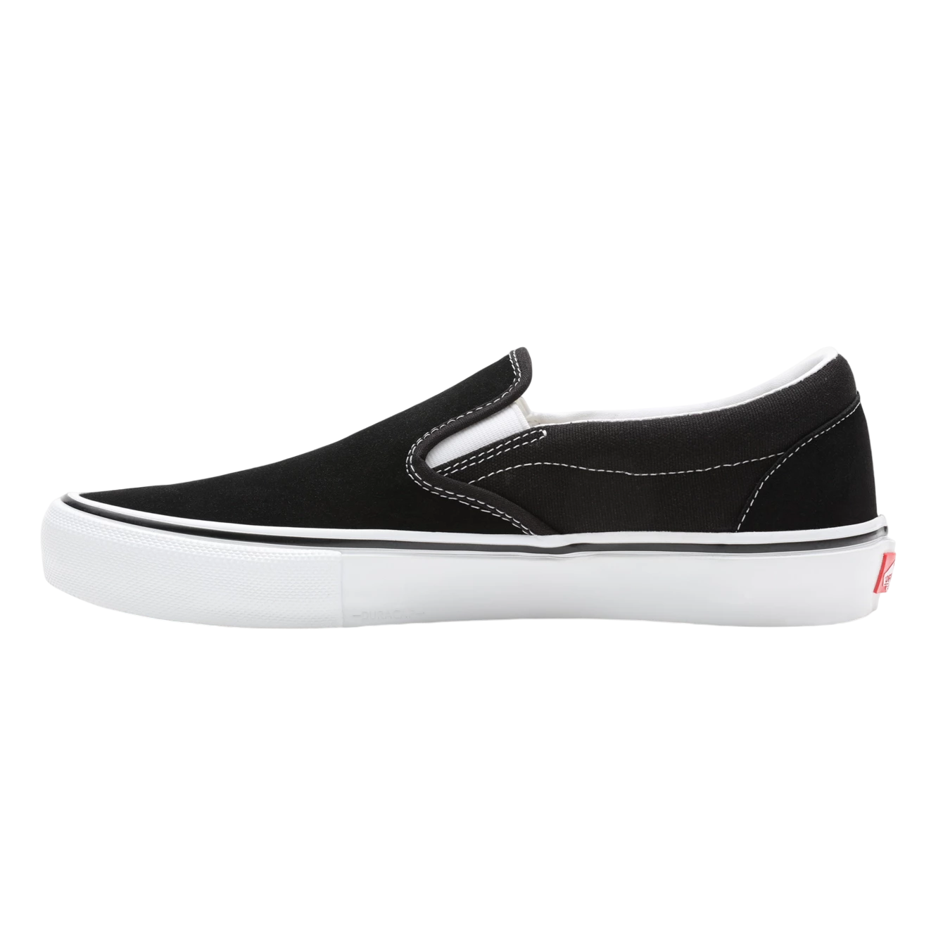 SKATE SLIP-ON BLACK WHITE