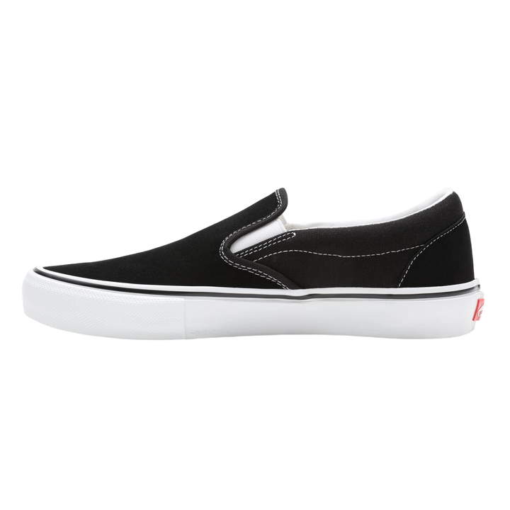 SKATE SLIP-ON BLACK WHITE