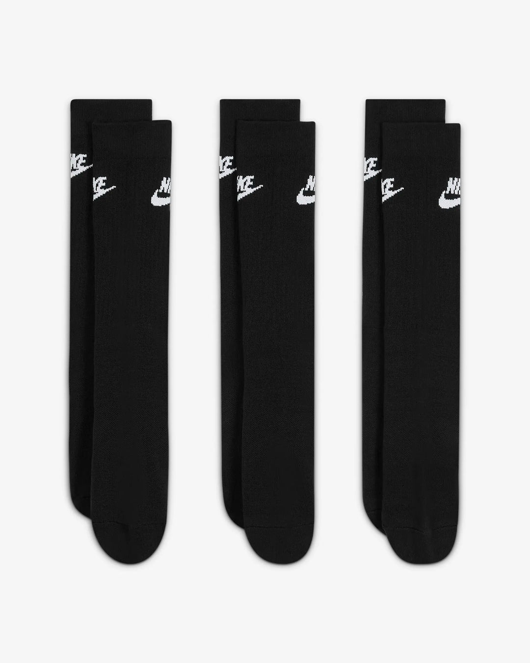 EVERYDAY ESSENTIAL SOCKS BLACK (3 PAIRS)