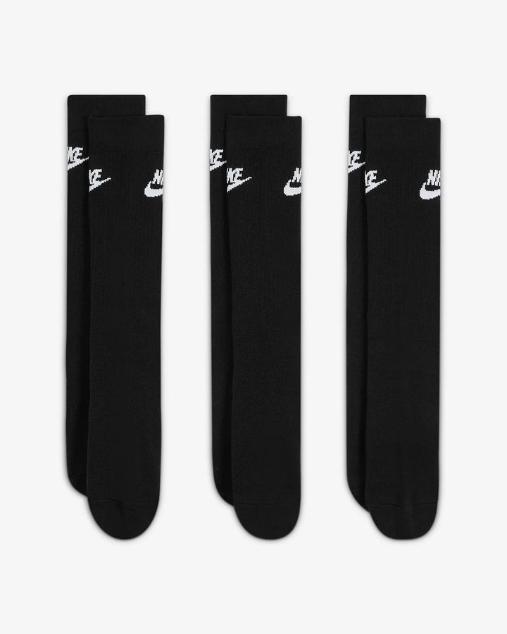 EVERYDAY ESSENTIAL SOCKS BLACK (3 PAIRS)