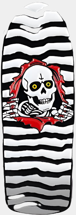 OG RIPPER DECK LAPEL PIN WHITE