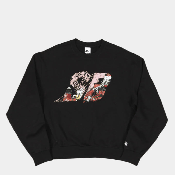 BB SSNL GFX CREWNECK BLACK