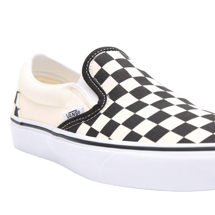 SLIP-ON CHECKERBOARD BLACK WHITE