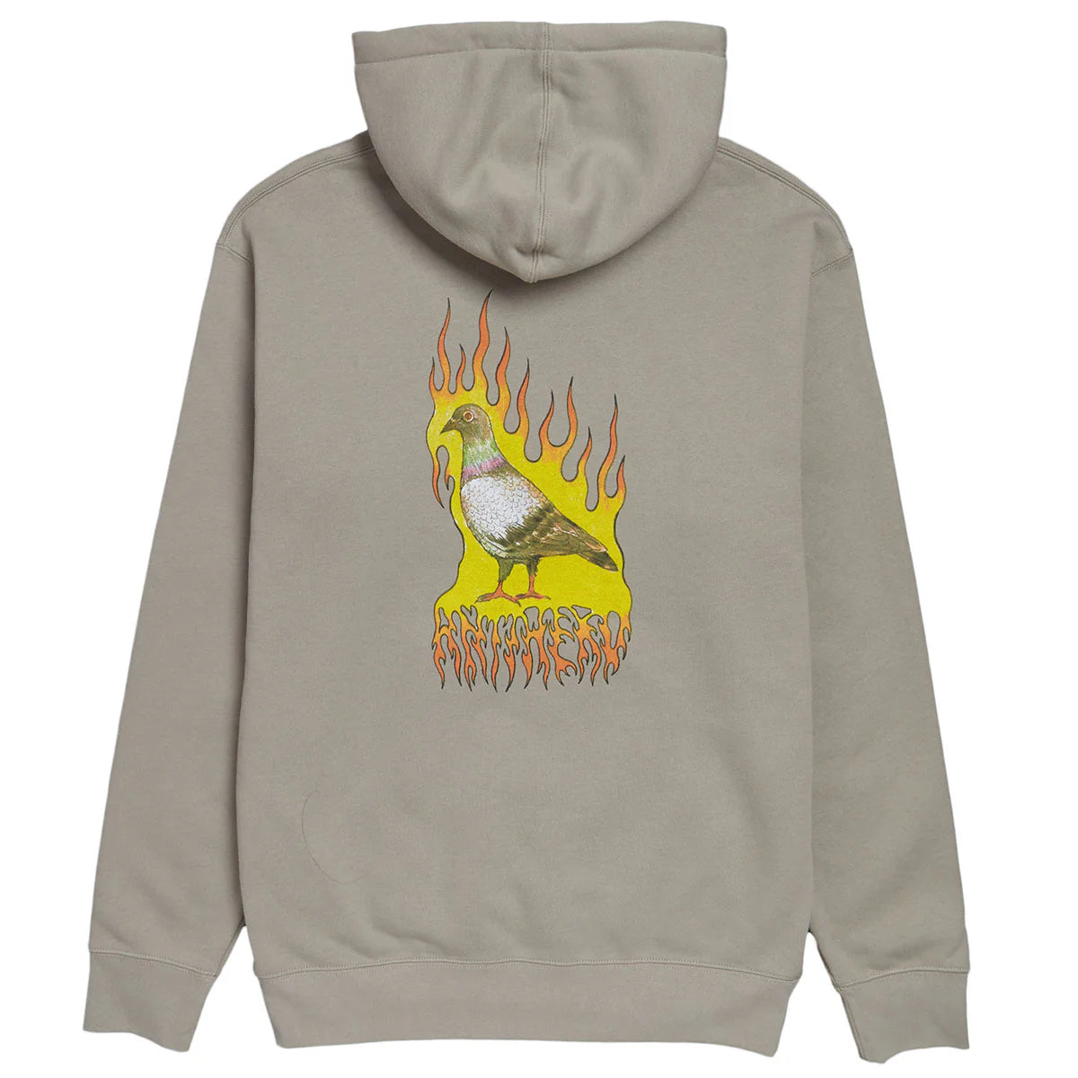 FLAME PIGEON HOODIE CEMENT MULTI COLOR