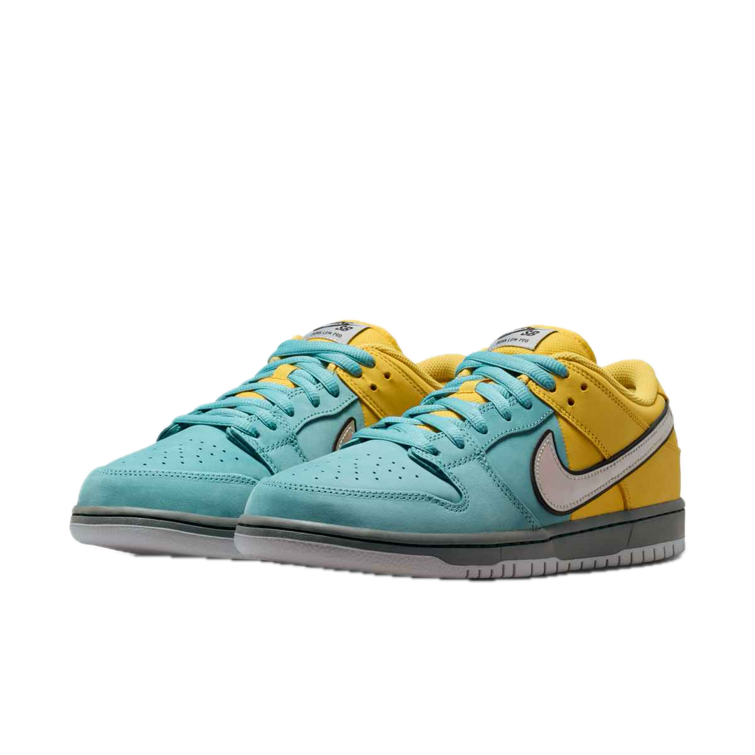 NIKE DUNK SB LOW PRO "MUNI FAST PASS" SNEAKER SKATE SHOE ANGLE