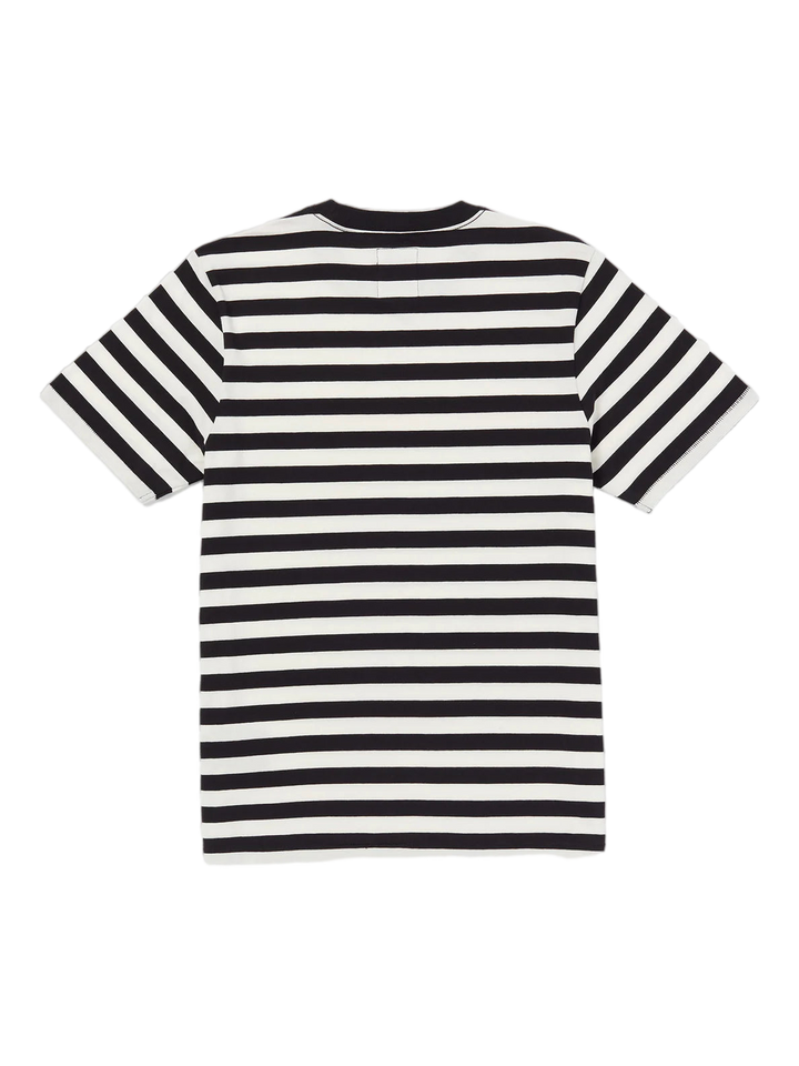 SCHROFF X VOLCOM TEE BLACK WHITE