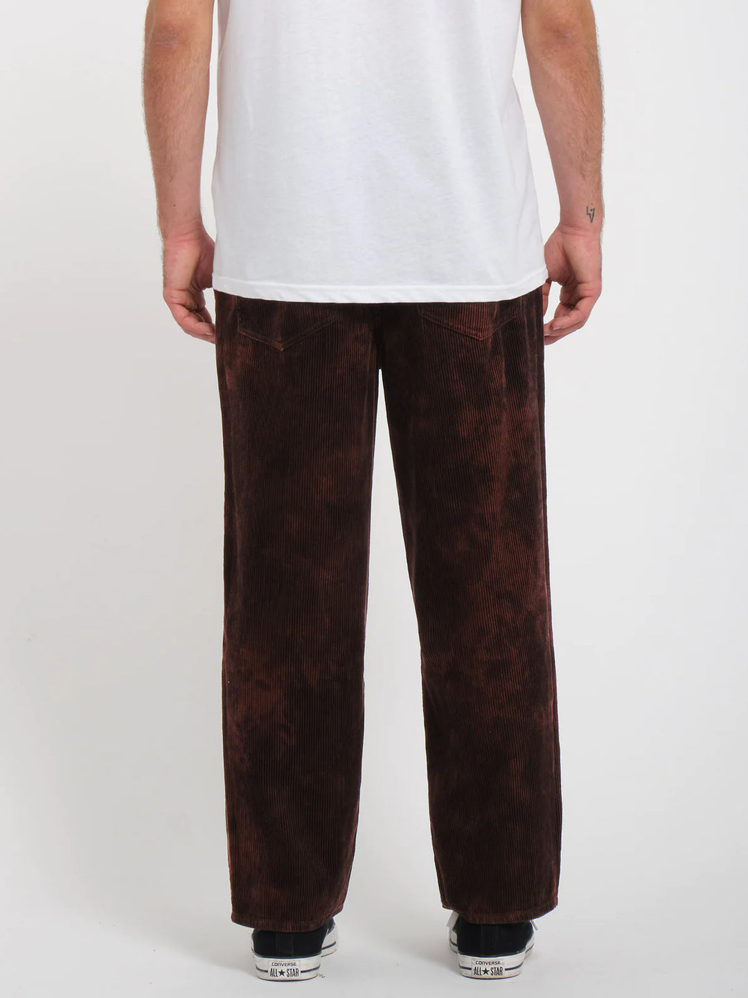 BILLOW TAPERED CORDUROY BITTER CHOCOLATE