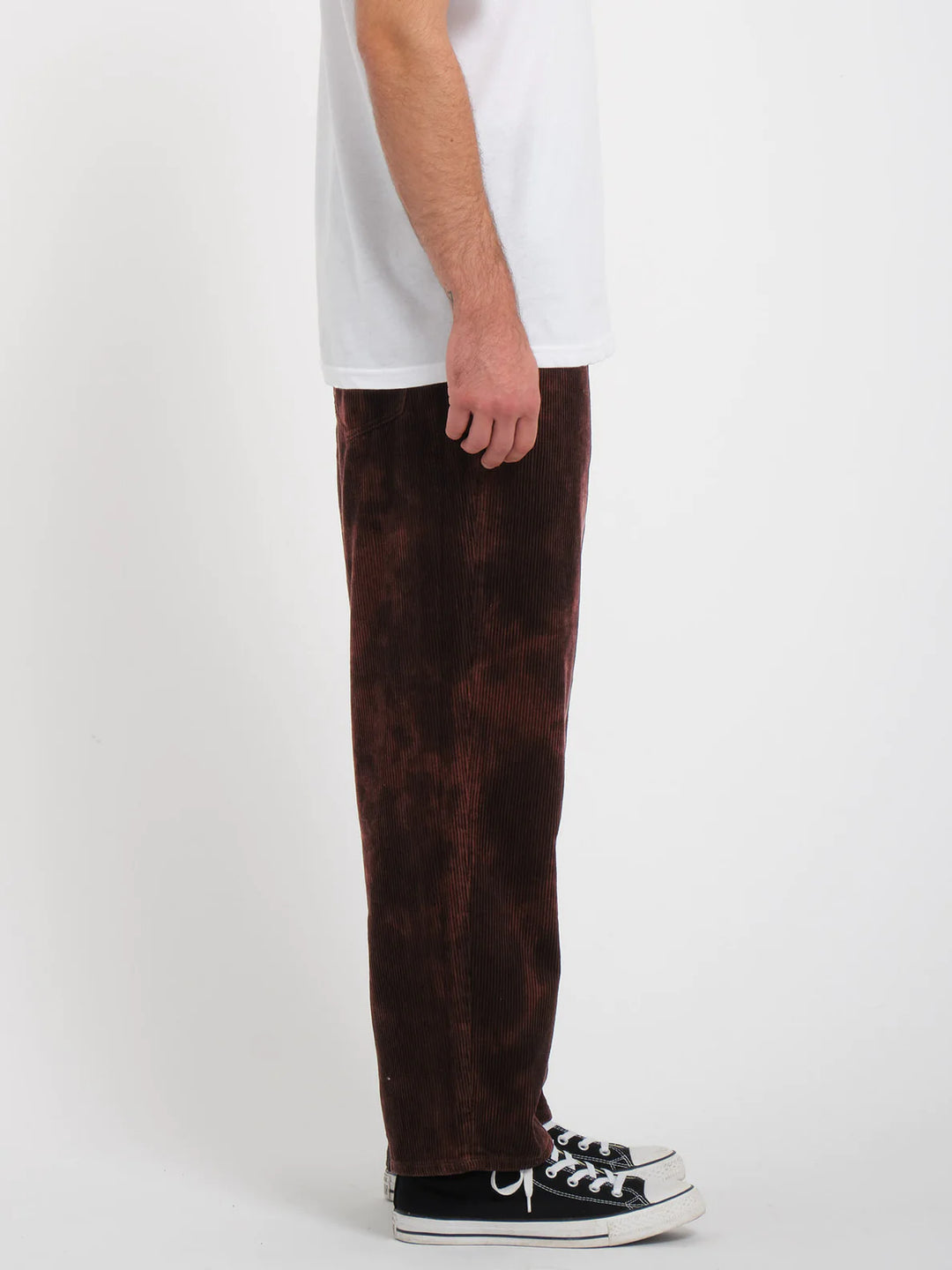 BILLOW TAPERED CORDUROY BITTER CHOCOLATE