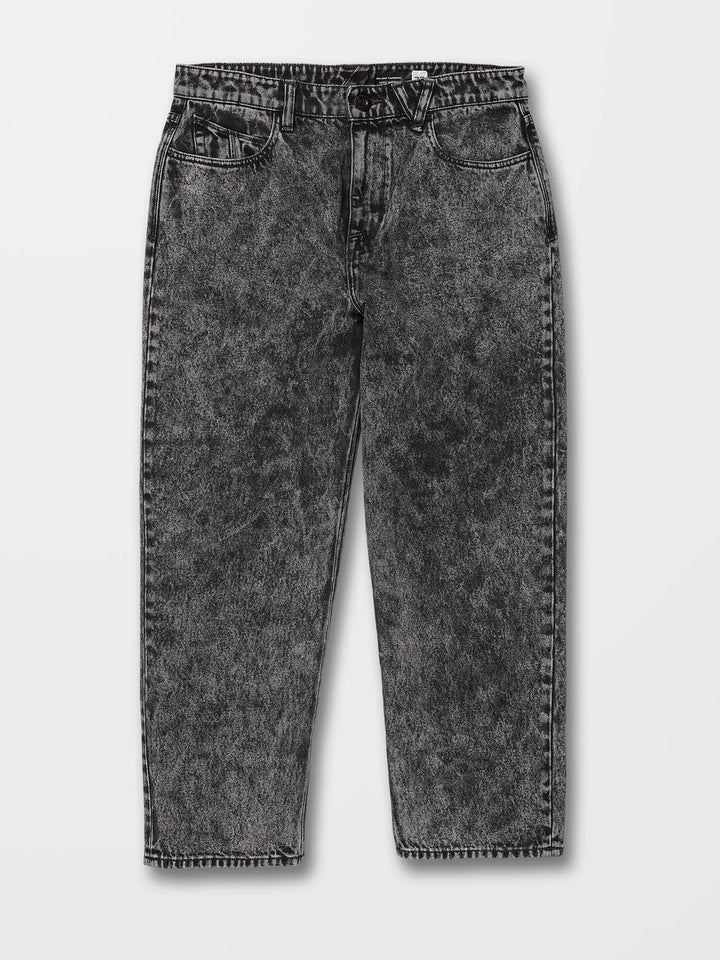 BILLOW TAPERED DENIM LIGHT ACID BLACK