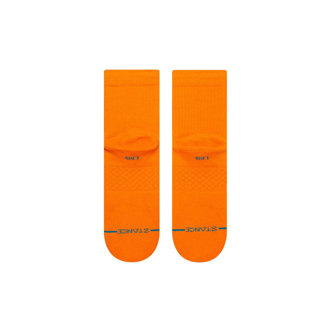 ICON QUARTER SOCKS ORANGE